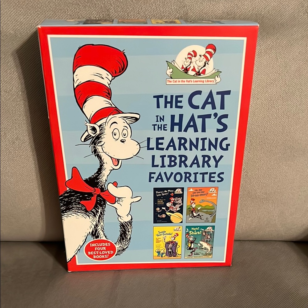 Dr. Seuss Red and Blue Learning Library Set
